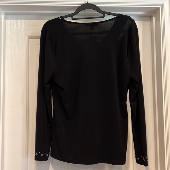 INC Women’s Embellished Cut-out Top Large - Picture 5 of 9